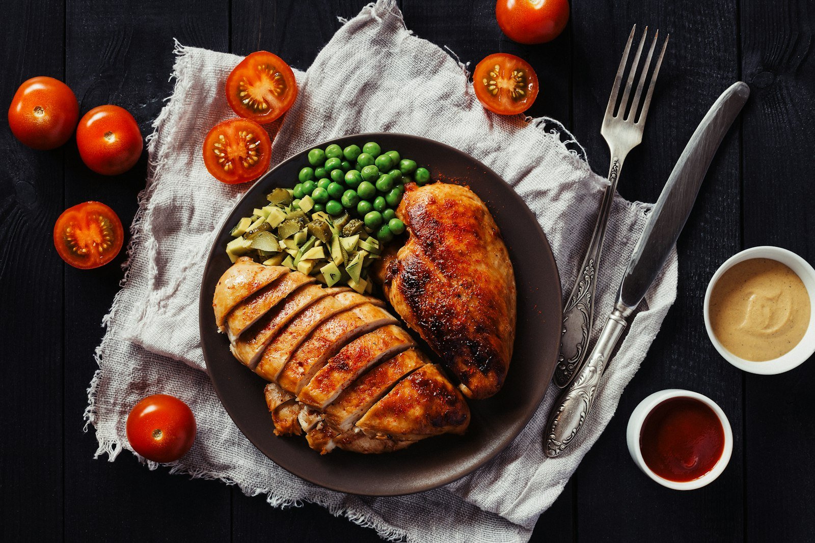 Pechuga de pollo en freidora de aire: jugosa, no seca